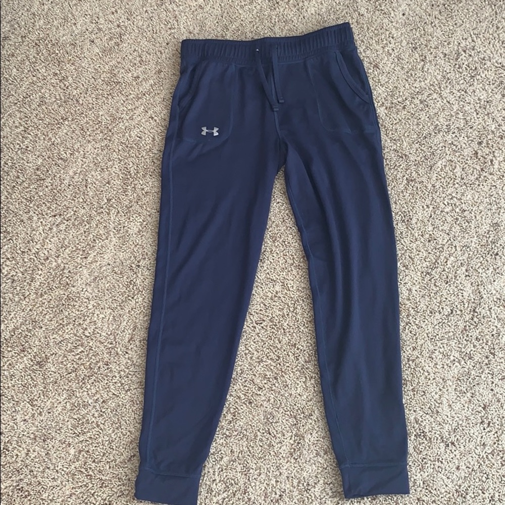 Purple under armor joggers